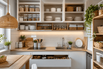 como organizar cozinha pequena