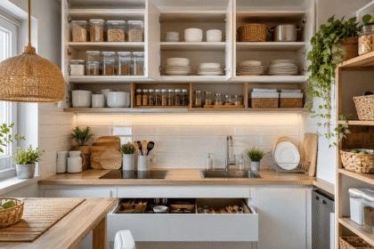 como organizar cozinha pequena