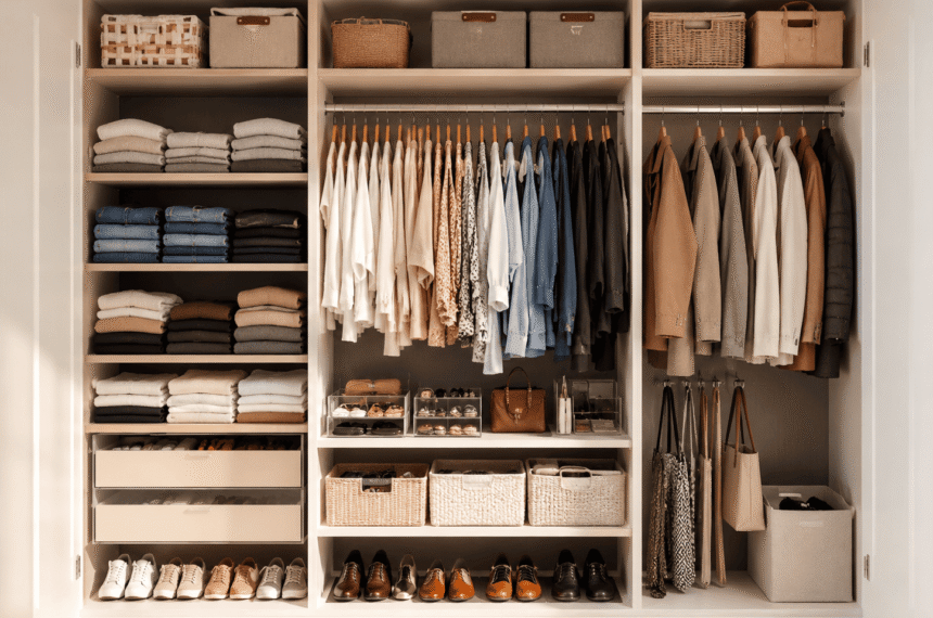 Como organizar guarda-roupa pequeno e aproveitar cada espaço